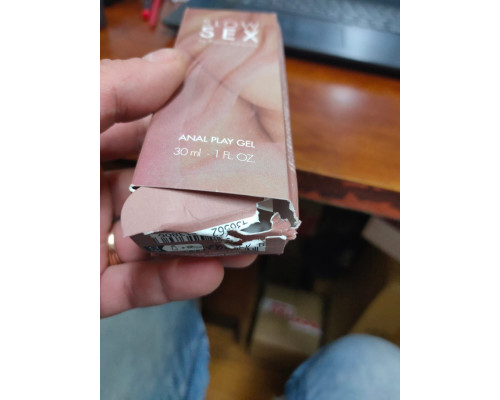 Анальний гель-змазка Bijoux Indiscrets Slow Sex Anal play gel (пом'яті паковання та тюбик!!!)