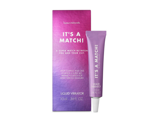 Рідкий вібратор Bijoux Indiscrets Clitherapy Liquid Vibrator – IT'S A MATCH (м'ята упаковка!!!)