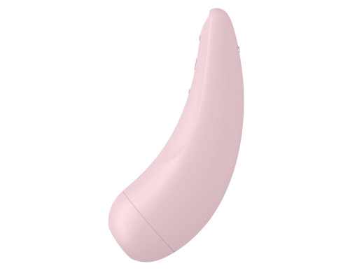 Вакуумний кліторальний стимулятор Satisfyer Curvy 2+ Pink (м'ята упаковка!!!)