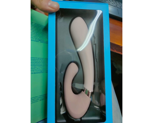 Смарт вібратор-кролик із підігрівом Satisfyer Heat Wave Mauve (м'яте паковання!!!)