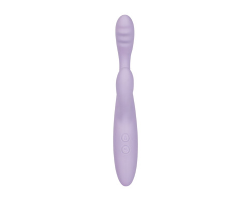 Тонкий кролик-вібратор Svakom Cici+ 2 Lilac, керування зі смартфона, підігрів до 38 °C