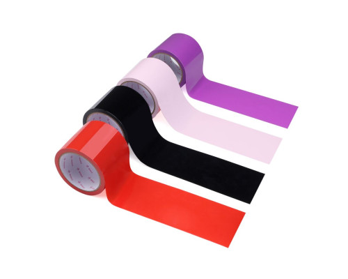 Скотч для бондажу LOCKINK SEVANDA Electrostatic Tape, чорна, 16 м