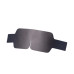 Маска на очі LOCKINK Blindfold Kit, чорна, натуральна шкіра, регульований обсяг