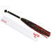 Флогер LOCKINK SEVANDA Red & Black Braided Tail Flogger, червоно-чорний, хвости з вузликами