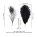 Лоскітка LOCKINK SEVANDA Natural Peacock Flirting Feather Tickler, пір’я павича та страуса