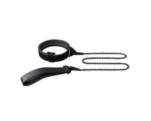 БДСМ-набір LOCKINK Bondage & Restraint Set, чорний, натуральна шкіра, фіксатори, маска, кляп