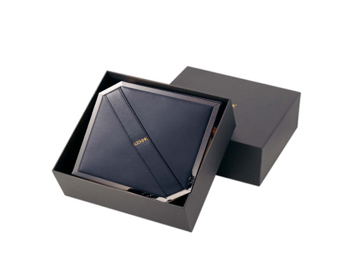 Сумка для секс-іграшок LOCKINK Mysterious Square Kink Bag, чорна, набір для бондажу в комплекті