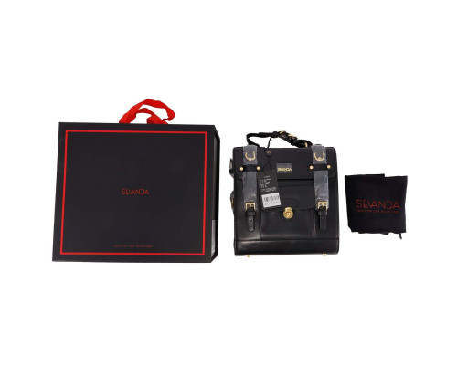 Сумка-трансформер для зберігання секс-іграшок LOCKINK Detachable JK Bag, чорна, ПВХ
