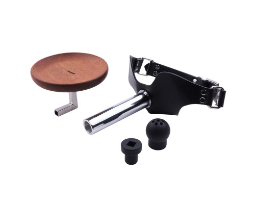 Набір для домінування LOCKINK SEVANDA Objectification Human Furniture Set, маска та 4 насадки