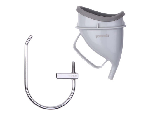 Набір для домінування LOCKINK SEVANDA Objectification Bathroom Set, маска та 4 насадки