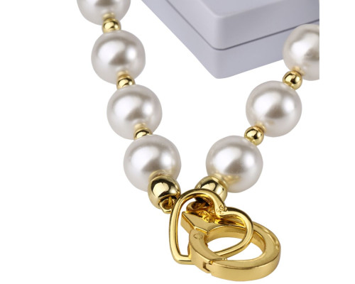 Перлинний набір для фіксації LOCKINK Pearl Bondage & Restraint Set, наручники, поножі, повідець