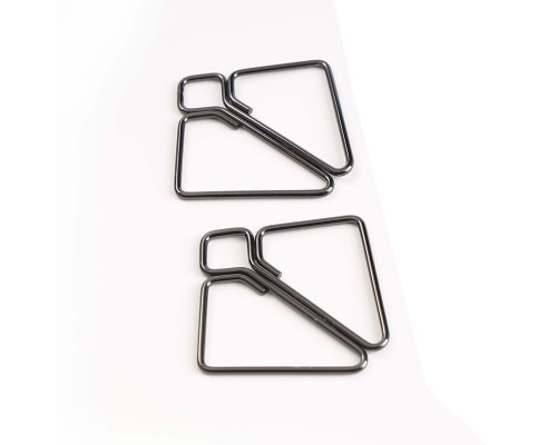 Затискачі для сосків з важкою підвіскою LOCKINK Nipple Clamps with Heavy Pendant, сріблясті