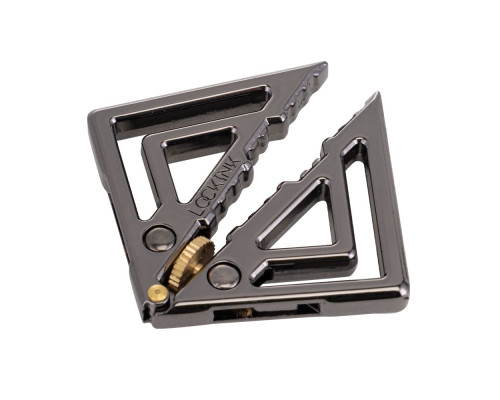 Затискачі для сосків з важкою підвіскою LOCKINK Adjustable Nipple Clamps with Heavy Pendant, під срібло
