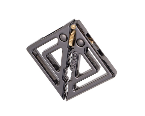 Затискачі для сосків з важкою підвіскою LOCKINK Adjustable Nipple Clamps with Heavy Pendant, під срібло