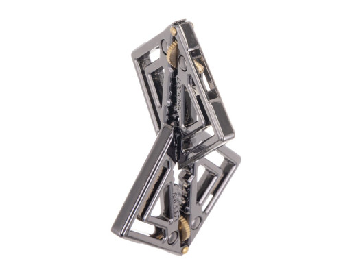 Затискачі для сосків з важкою підвіскою LOCKINK Adjustable Nipple Clamps with Heavy Pendant, під срібло