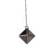Затискачі для сосків з важкою підвіскою LOCKINK Adjustable Nipple Clamps with Heavy Pendant, під срібло