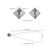 Затискачі для сосків з важкою підвіскою LOCKINK Adjustable Nipple Clamps with Heavy Pendant, під срібло