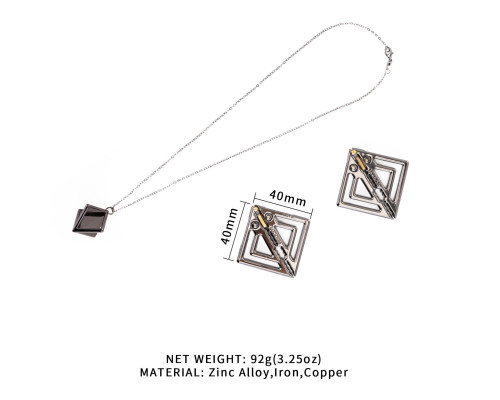 Затискачі для сосків з легкою підвіскою LOCKINK Adjustable Nipple Clamps with Light Pendant, сріблясті