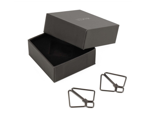 Затискачі для сосків LOCKINK Minimalism Nipple Clamps, сріблясті