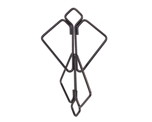 Затискачі для сосків LOCKINK Minimalism Nipple Clamps, сріблясті
