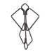 Затискачі для сосків LOCKINK Minimalism Nipple Clamps, сріблясті