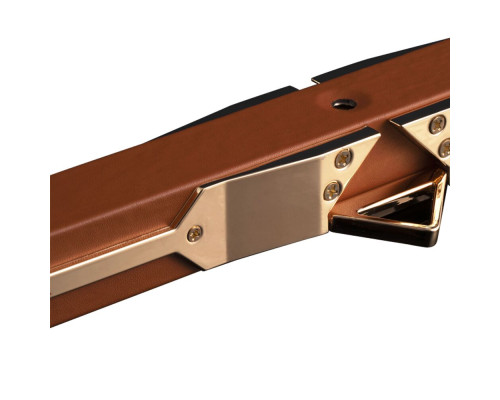 Фіксатор-розпірка LOCKINK Adjustable Spreader Bar Set, коричневий, шкіряний, ремені для шиї, рук/ніг