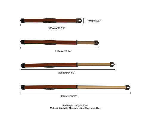 Фіксатор-розпірка LOCKINK Adjustable Spreader Bar Set, коричневий, шкіряний, ремені для шиї, рук/ніг