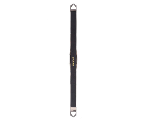 Фіксатор-розпірка LOCKINK Adjustable Spreader Bar Set, чорний, шкіряний, ремені для шиї, рук/ніг