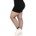 Колготки без стопи Leg Avenue Industrial Net footless tights, 1X/2X, чорні, в сітку