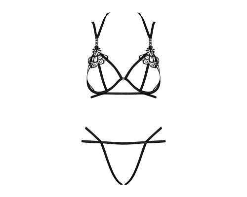 Эротический комплект из стреп Obsessive Badossa 2-pcs set S/M (мятая упаковка!!!)