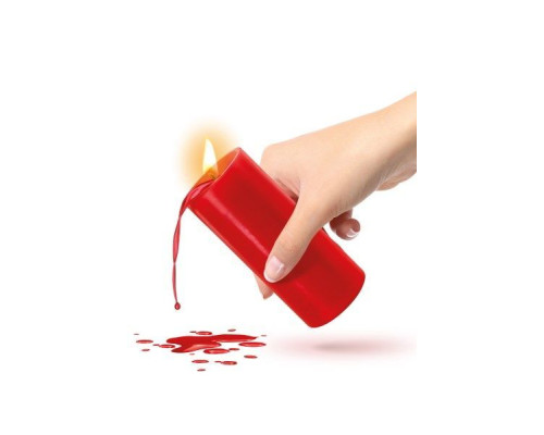 БДСМ cвеча низкотемпературная Fetish Tentation SM Low Temperature Candle Red (испорчена упаковка!!!)