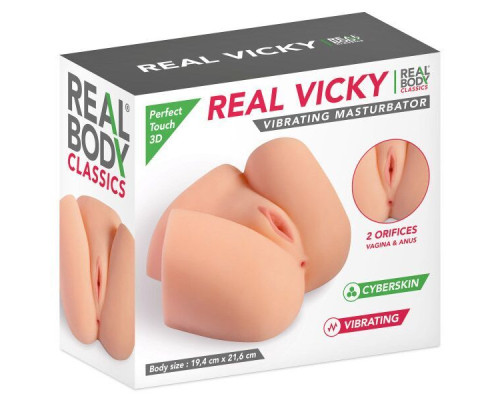 Мастурбатор Real Body — Real Vicky (м'яте паковання!!!)