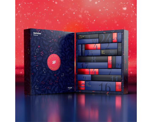 Подарочный набор Satisfyer Deluxe Advent Calendar 2024 (мятая упаковка!!!)