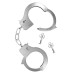 Металеві наручники Fetish Tentation Adjustable metal wrist cuffs, 2 ключі