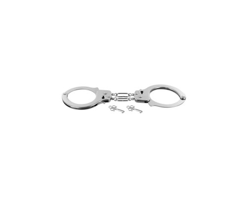 Строгі металеві наручники Fetish Tentation Soft adjustable metal wrist cuffs