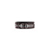 Нашийник із натуральної шкіри Fetish Tentation Premium Patent leather choker, кріпильне кільце