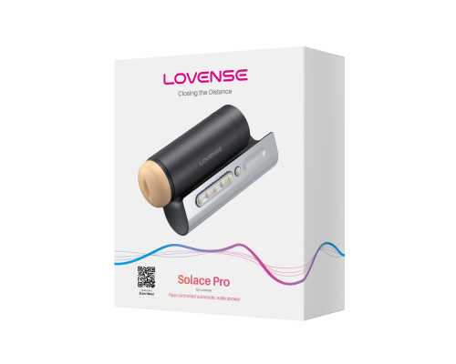 Інтерактивний смарт-мастурбатор Lovense Solace Pro, до 230–300 фрикцій на хвилину, до 14 годин роботи