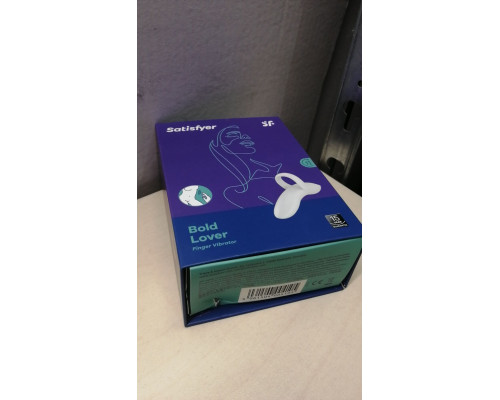 Вібратор на палець Satisfyer Bold Lover White (м'ята упаковка!!!)