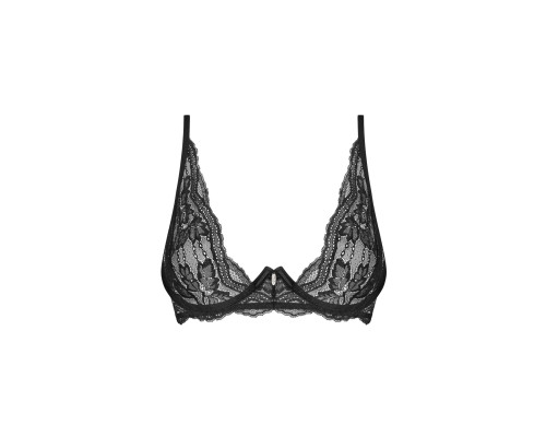Бюстгальтер Obsessive Nutris bra, M/L, мереживо, м’які чашки, кісточки під грудьми