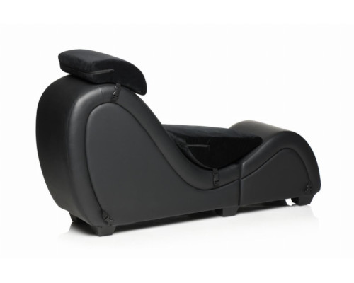 Секс-крісло з подушками Master Series Kinky Sex Lounge with Cushions - Black