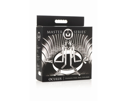 Анальний розширювач Master Series Oculus Stainless Steel Anal Explorer