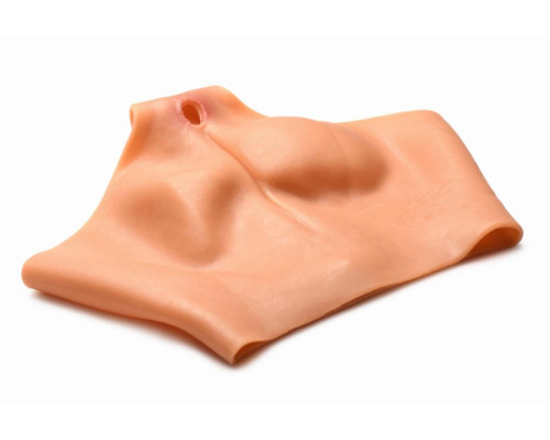 Накладна вагіна Master Series Silicone Vagina + Butt Panties - Large
