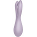 Кліторальний вібратор Satisfyer Threesome 2 Violet, 3 гнучкі пальчики, 3 мотори