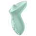 Вібратор для клітора з перлинною стимуляцією Satisfyer Exciterrr Mint, 2 незалежні мотори