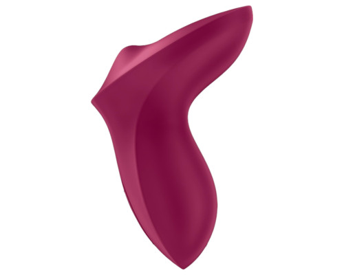 Вібратор для клітора з перлинною стимуляцією Satisfyer Exciterrr Berry, 2 незалежні мотори