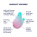 Вакуумний кліторальний стимулятор з вібрацією Satisfyer Mermaid Vibes Mint/Pink, 2 мотори