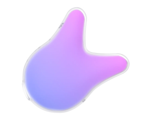 Вакуумний кліторальний стимулятор з вібрацією Satisfyer Mermaid Vibes Violet/Pink, 2 мотори