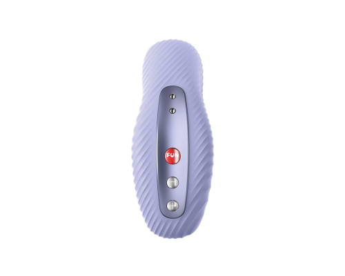 Накладний вібратор Fun Factory LAYA III soft violet, ефект постукування пальцем