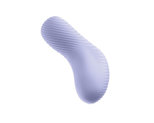 Накладний вібратор Fun Factory LAYA III soft violet, ефект постукування пальцем