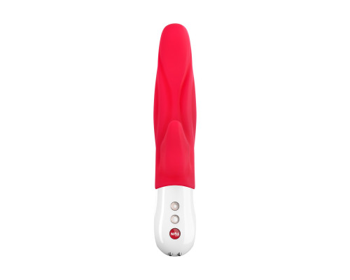 Вібратор-кролик для точки А Fun Factory LADY BI india red, 2 мотори, 12 режимів